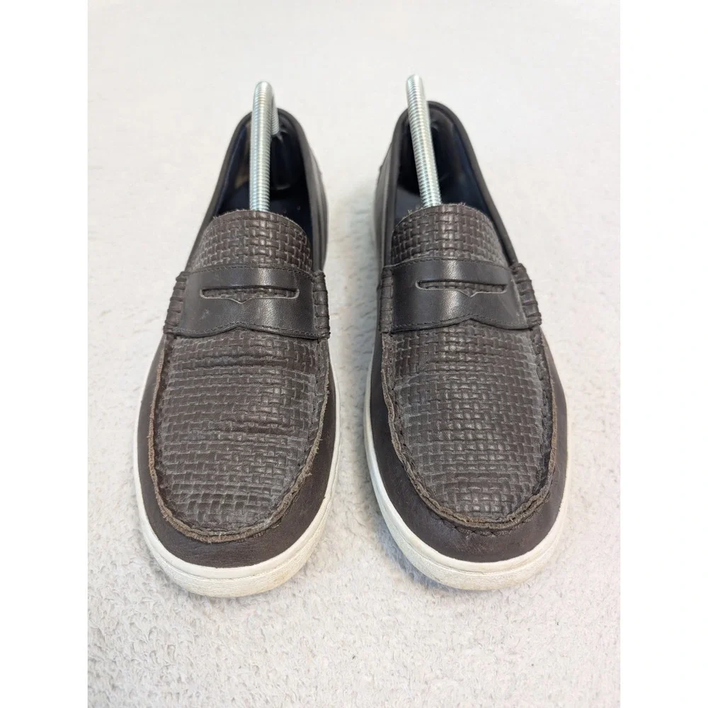 Cole‎ Haan Pinch Weekender Cordovan Stormcloud Penny Loafer Men's 8.5 C27301